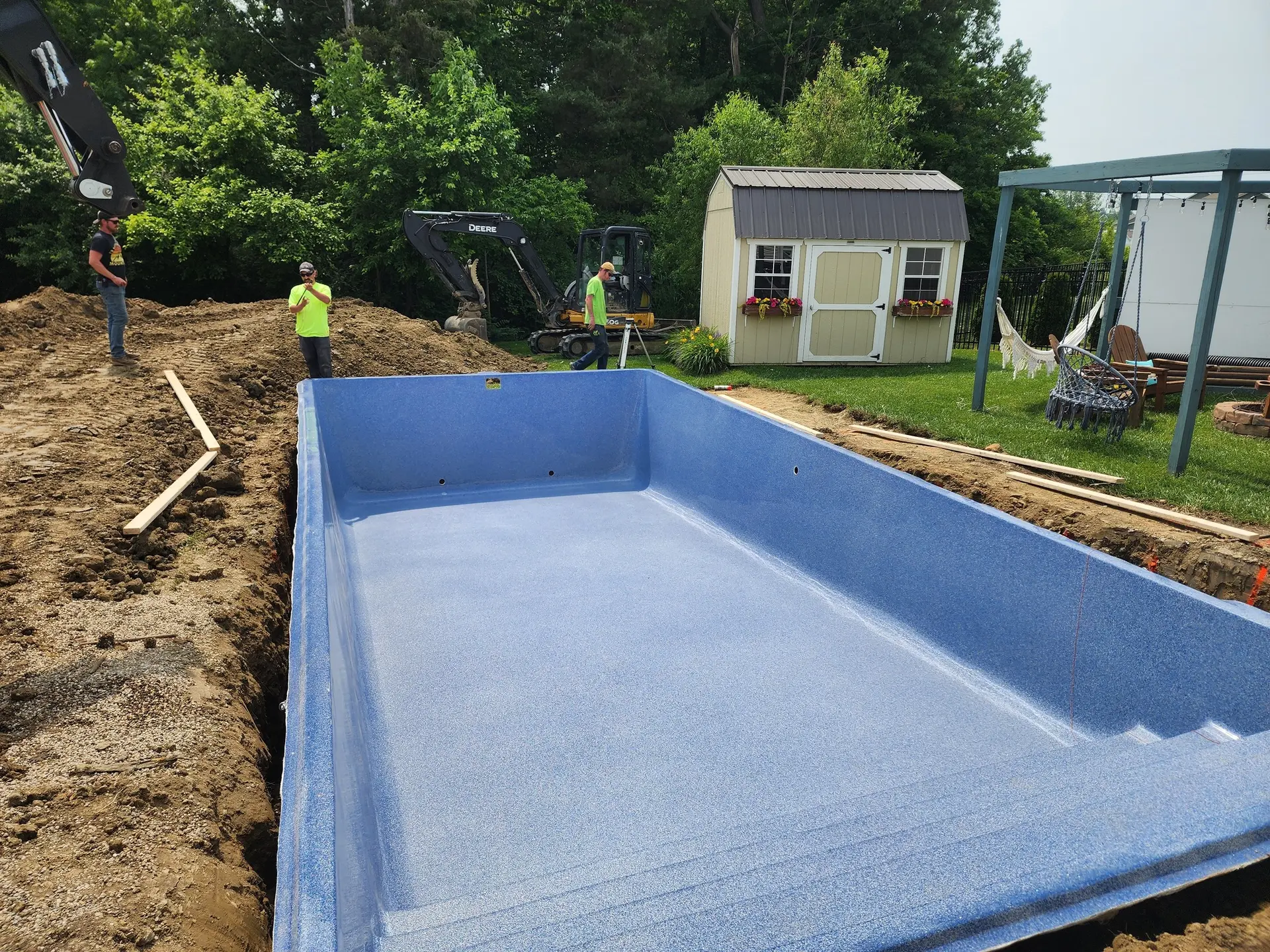 Fiberglass Pool Installation